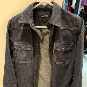Tom Ford Women Denim Shirt